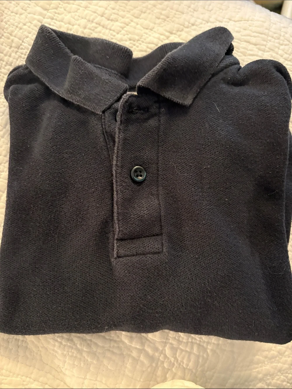 Gymboree Black Polo Shirt - Boys' Short Sleeve